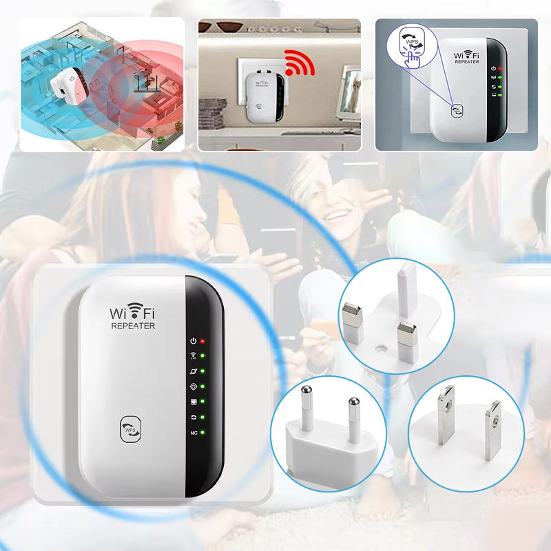 Enkelt oppsett av WiFi nettverksforsterker for raskere og mer pålitelig internett. Ideell for streaming.