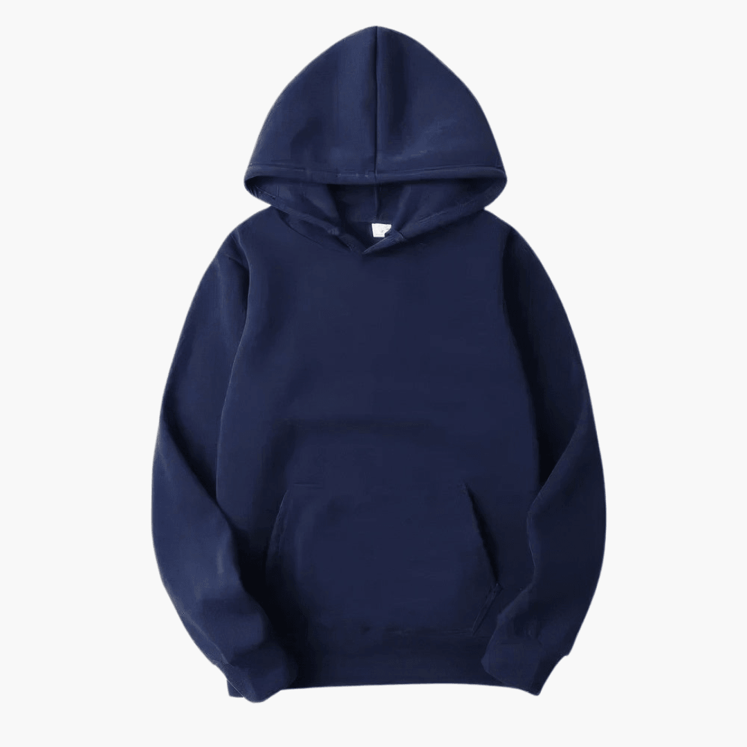 Avslappet herre hettegenser, myk og casual. En stilfull genser for fritid og hverdagskomfort.