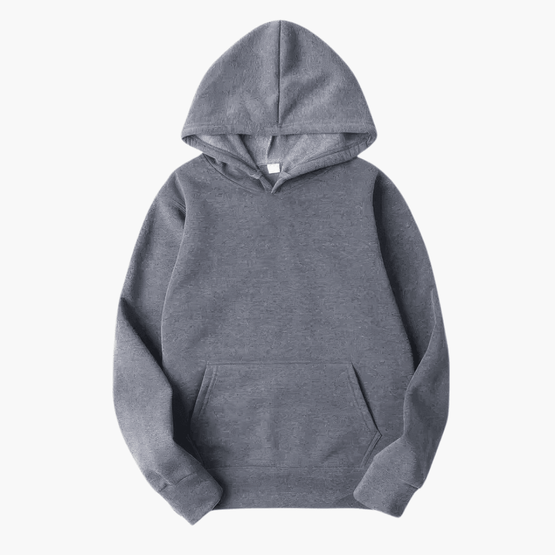 Myk herre sweatshirt i bomullsblanding, komfortabel og varm. Ideell fritidsgenser for casual bruk.