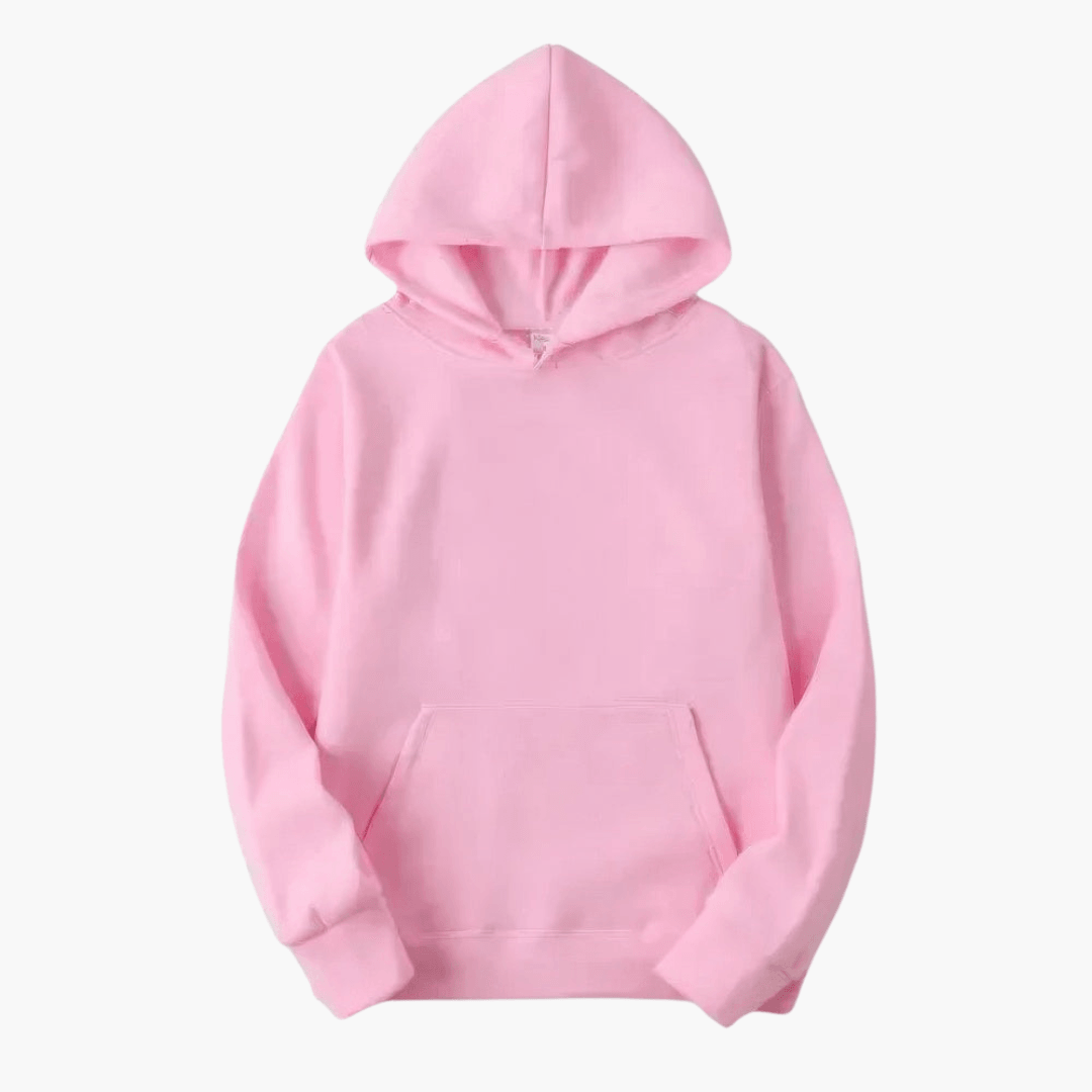 Mann med komfortabel herre hettegenser, casual stil for urbant fritidsbruk. Varm og moderne sweatshirt.