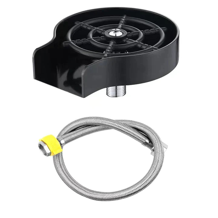 Automatisk glassvasker for kjøkkenet; forenkler og effektiviserer oppvask av glass. Ideell for hjem/restaurant.