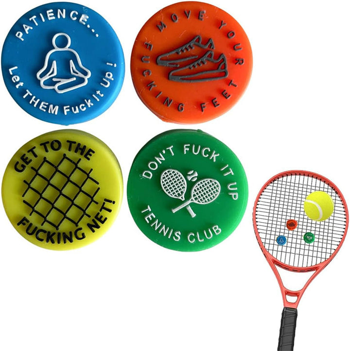 Innovative tennisdempere som forbedrer spill, reduserer vibrasjon og fungerer som motivator på banen.