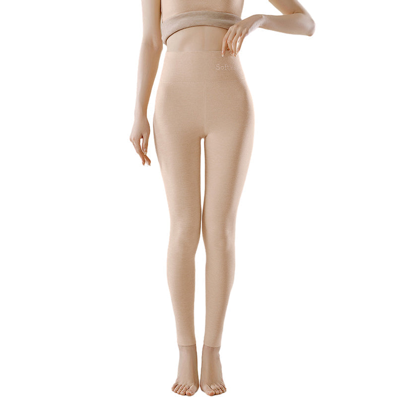 Stilige dameleggings, foret med fleece for ekstra varme og mykhet om vinteren.