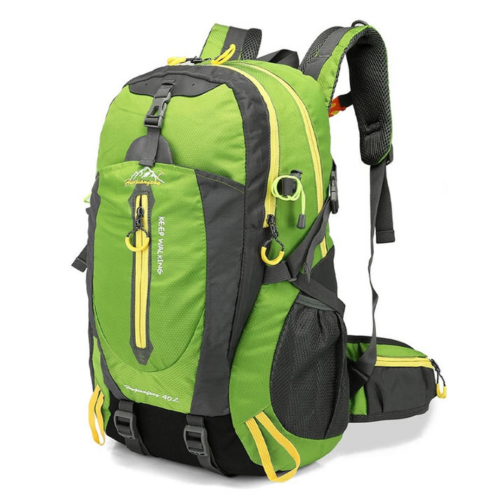 Allsidig 40L unisex ryggsekk i nøytral farge. Ideell for både dagstur, reise og camping.