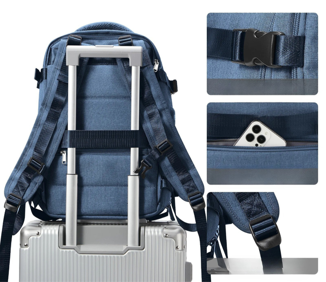 Kompakt unisex reise ryggsekk som enkelt passer som håndbagasje. Perfekt hyttebag og weekendbag.