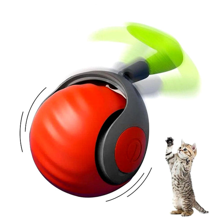 Selvbevegelig rullekule for katt, stimulerer jaktinstinktet og gir timevis med engasjerende lek.