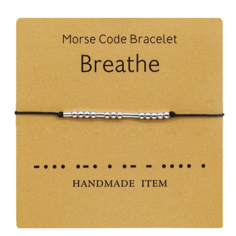 Unisex gave: Morsekode armbånd i kobber for å uttrykke følelser.