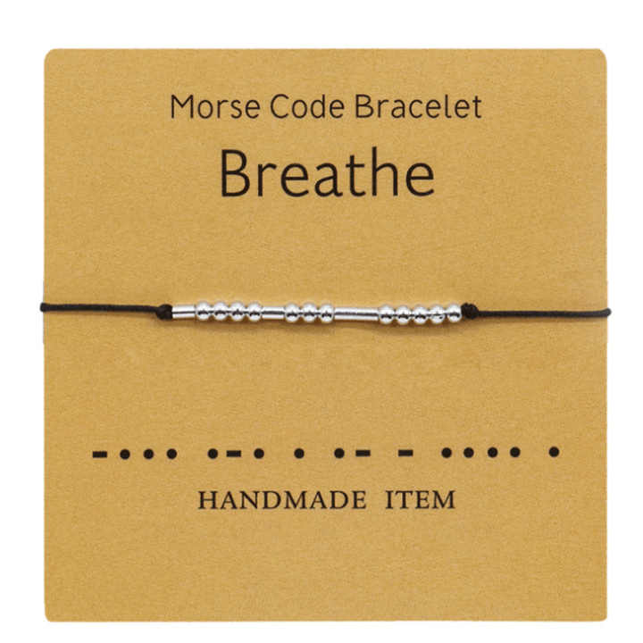 Unisex gave: Morsekode armbånd i kobber for å uttrykke følelser.