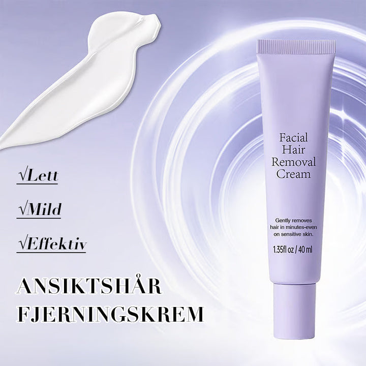Effektiv og skånsom hårfjerningskrem for ben, armer og bikini.