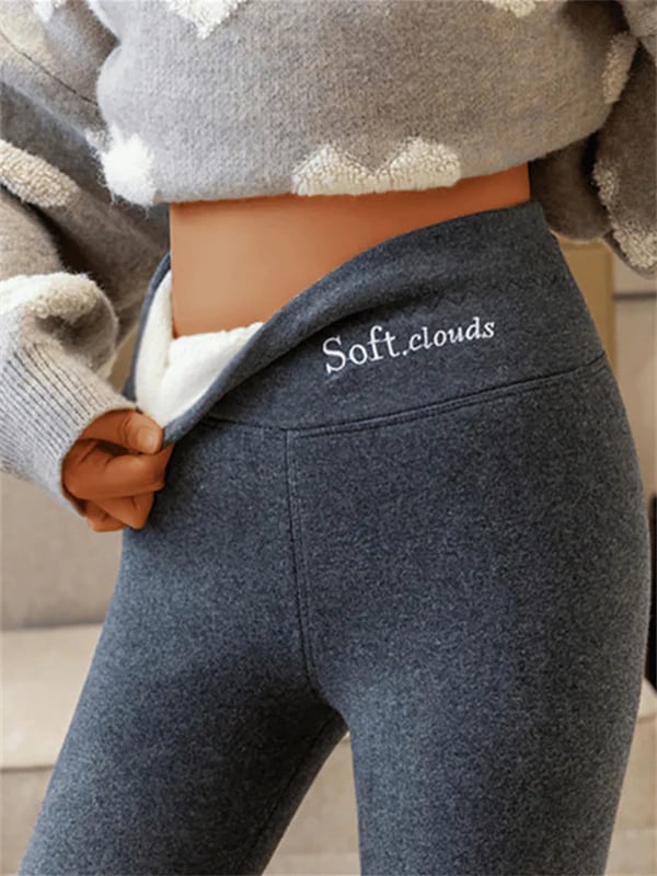 Svarte dameleggings med slankende design for ultimat komfort. Stilige og varme leggings for hverdagsmote og vinter.