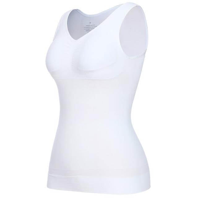 Cami body shaper med ryggstøtte for kvinner, glatter ut og løfter for en elegant og formet kropp.