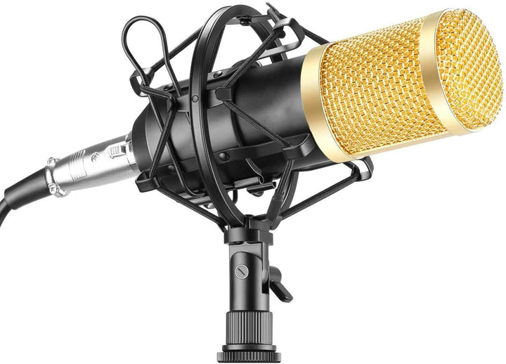 Kvalitets mikrofon for musikkprodusenter, stemmeskuespillere og streamere som krever topp lydkvalitet.