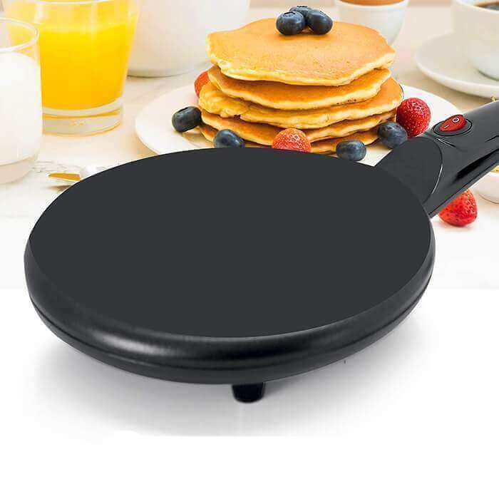 Allsidig elektrisk bakemaskin: Lag tynne crêpes eller tykke pannekaker raskt og enkelt.