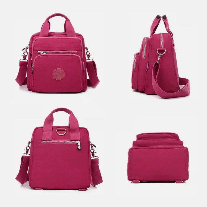 Kvinners vanntette crossbody, ideell som hverdagsveske og fritidsveske.
