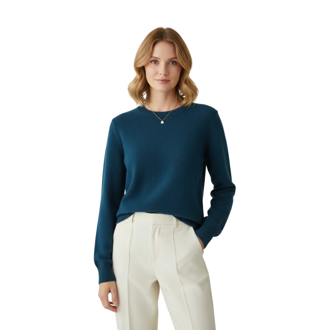 Allsidig vårgenser for damer, langermet og komfortabel pullover for overgangsperioder.