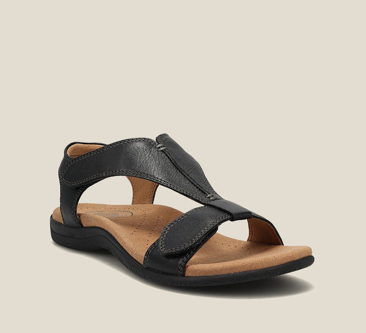 Komfortable justerbare sandaler for kvinner, med åpen tå og lett design, ideelle for sommer.
