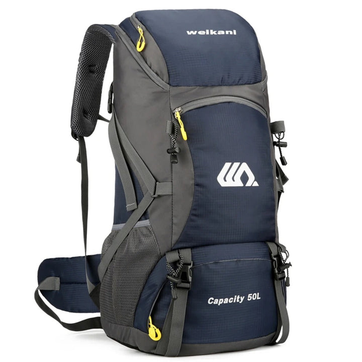 Vandresekk for friluftsliv i fjellet eller skogen. Komfortabel 50L ryggsekk perfekt for camping og eventyr.
