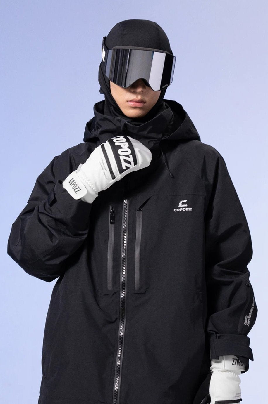 Justerbar mansjett på unisex skihansker for optimal passform og beskyttelse mot snø. Viktig for vintervarme.