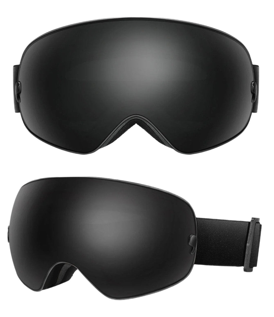 Moderne unisex skibriller, antidugg og UV400. Komplett skiutstyr for stil og funksjon på fjellet.