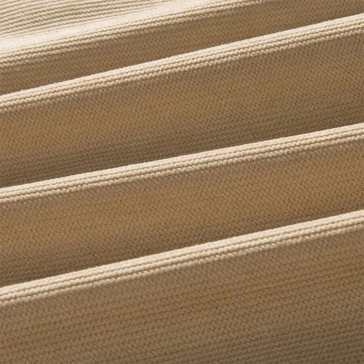 Stilig ribbestrikket shorts for menn, egnet for både sommerdager og avslappet hverdagsbruk.