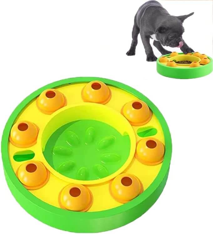 Fôrdispenser og aktivitetsleke for hund. Designet for å forlenge måltider og øke engasjementet.