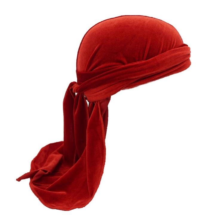 Myk og pustende durag for menn, perfekt for frisyre og bølgestyling.
