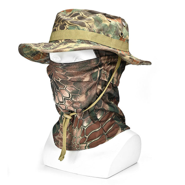 Komfortabel kamuflasje turhatt, unisex, for sykling og utendørs aktiviteter. Pustende og lettvekt.