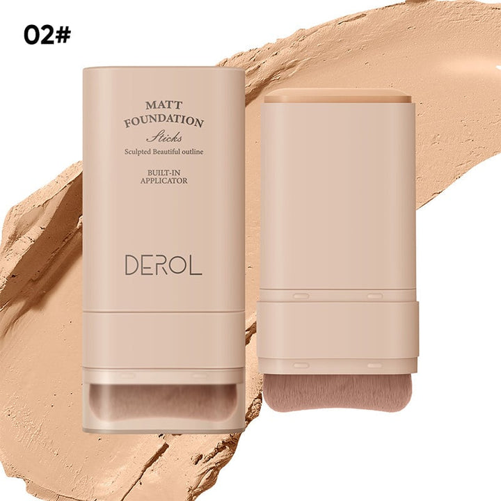 Sminke: Foundation stick med naturlig finish, god dekning og fuktighet.