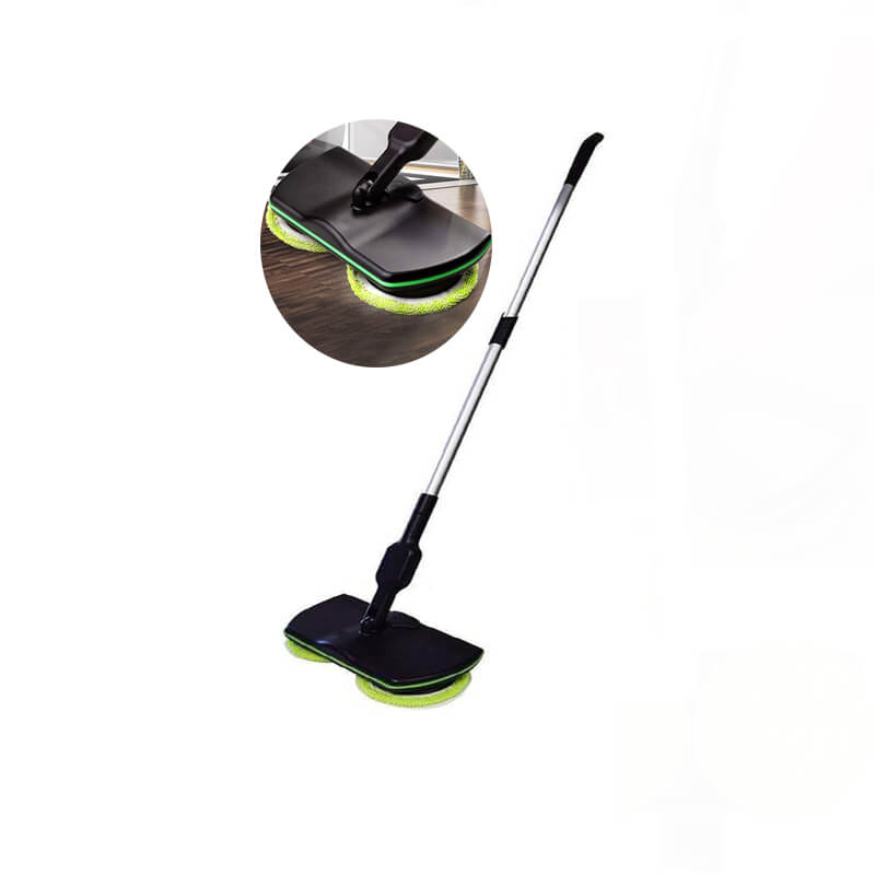 Produktbilde av den trådløse elektriske moppen, elegant design for effektiv gulvvask i husholdningen.