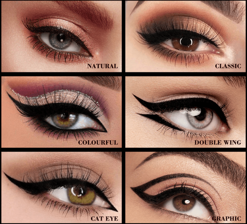 Eyelinerstempel for perfekte vinger. Innovativ makeup for presis, vannfast og langvarig kattøye-sminke hver gang.