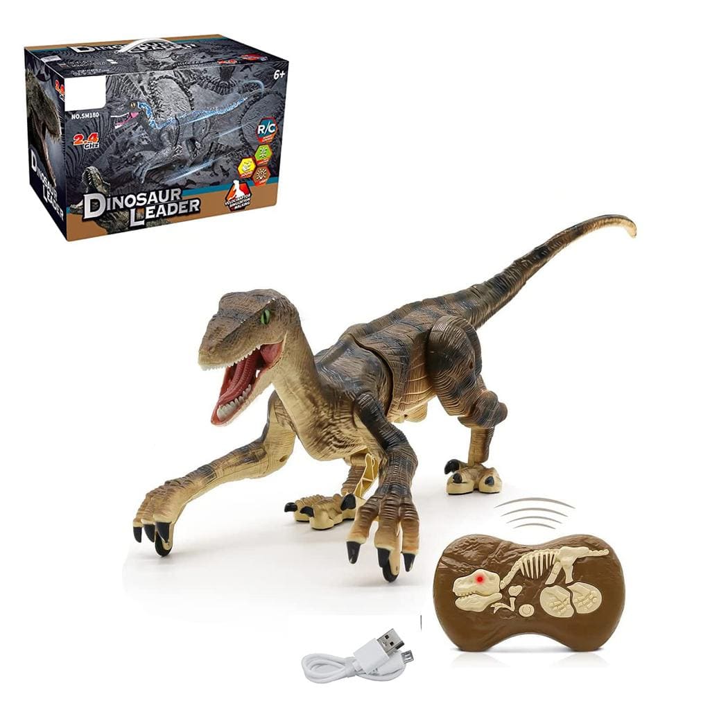 Flott gavetips: Interaktiv fjernstyrt T-Rex dinosaur leke for barn, med realistisk brøl og LED-øyne.