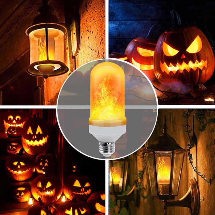 Realistisk flammeeffekt LED-pære som skaper en varm og romantisk atmosfære i ethvert rom.