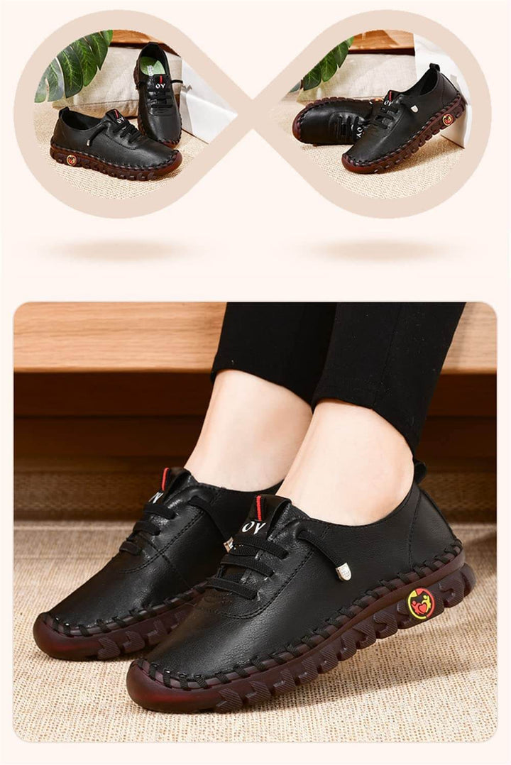 Myke komfortable loafers for kvinner. Med ortopedisk demping, sklisikker såle og støtte for hele dagen.