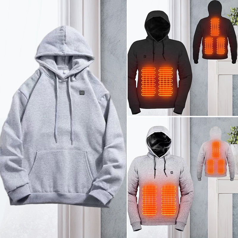 Varmende polyester hettegenser med USB-strøm for herre, ditt valg for vinterkomfort. [[lstfy-media:10]]