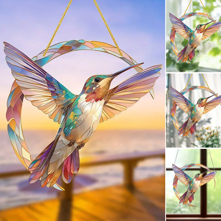 Unik kolibri solfanger, ideell gaveide for innflytting eller minnegave.