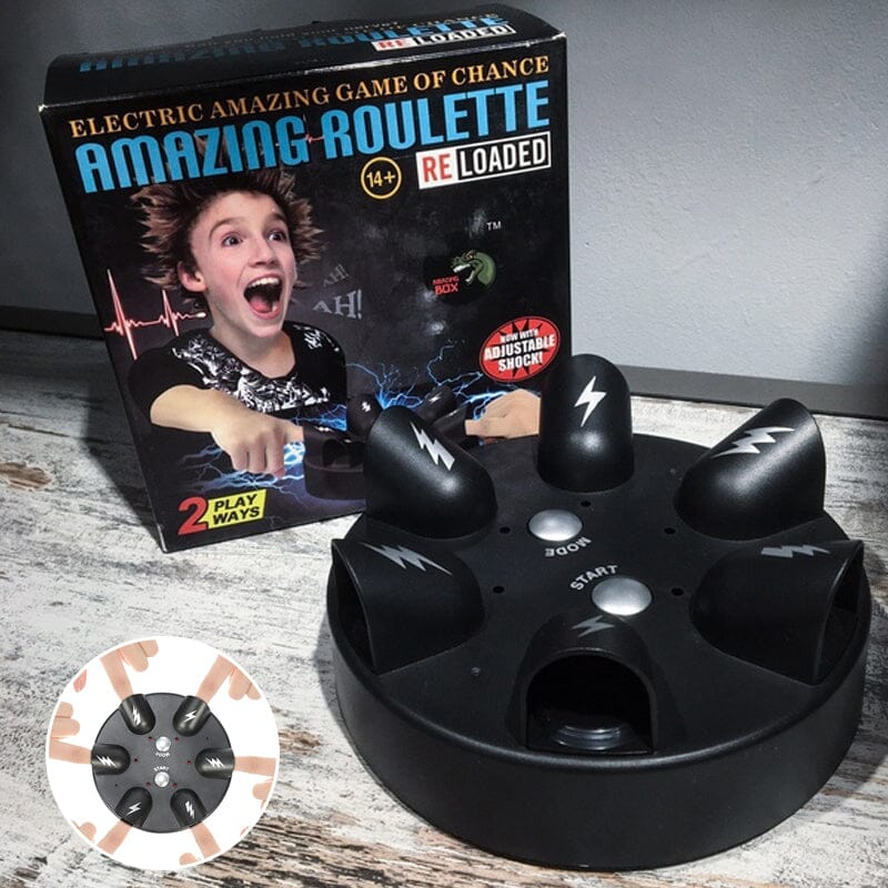 Unisex Sjokk Roulette selskapsspill for fest og moro.