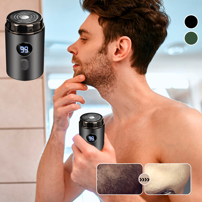 Unisex mini elektrisk barbermaskin for glatt hud. Bærbar hygiene og personlig pleie for menn og kvinner.