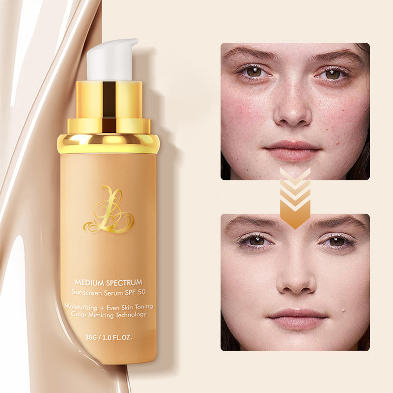 Kvinner bruker Fargeendrings Flytende Foundation for en strålende hudtone. Perfekt langvarig makeup.