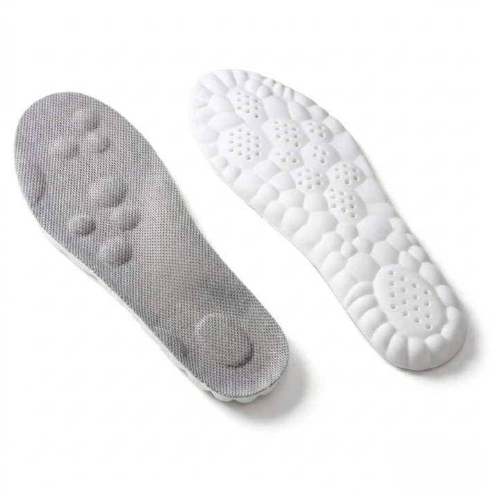 FootRelief ortopediske innleggssåler for smertelindring av fotsmerter og hælspore, gir fotstøtte og komfort.