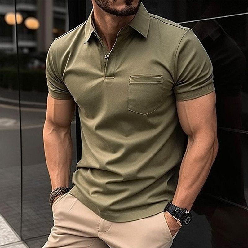 Elegant herrepolo for hverdag og fritid. Pustende design gir komfort og en allsidig stil for menn.
