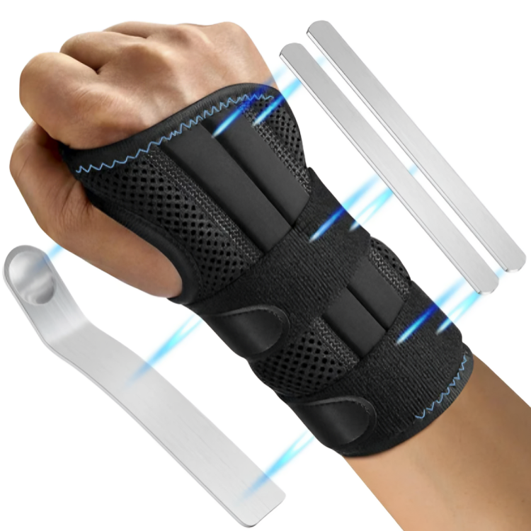 Ergonomisk håndleddsstøtte for rehabilitering og smertelindring av håndleddssmerter. Gir god stabilisering.