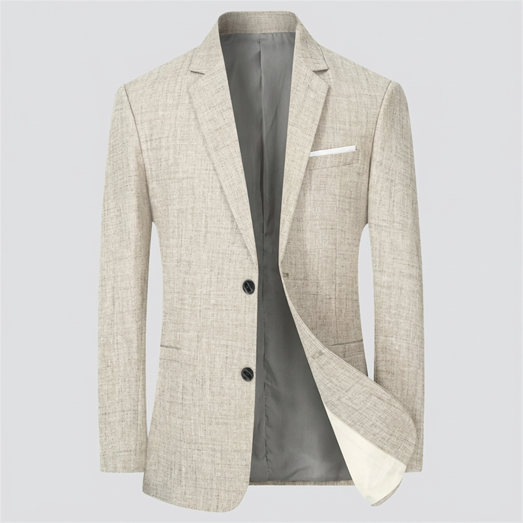 Formell og casual herreblazer i elegant design. Perfekt dressjakke som passer til både jobb, fest og hverdagsstil.