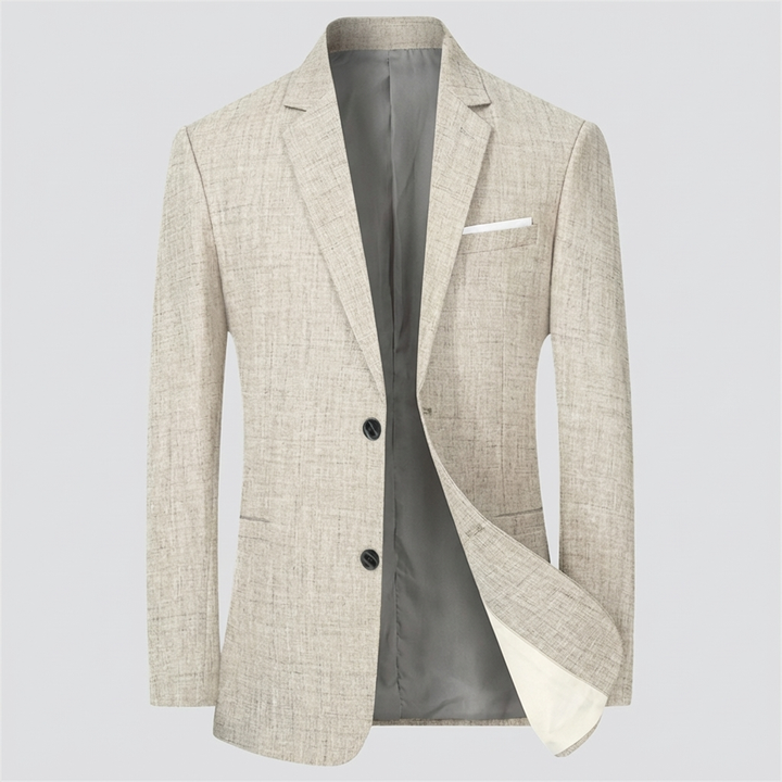 Formell og casual herreblazer i elegant design. Perfekt dressjakke som passer til både jobb, fest og hverdagsstil.