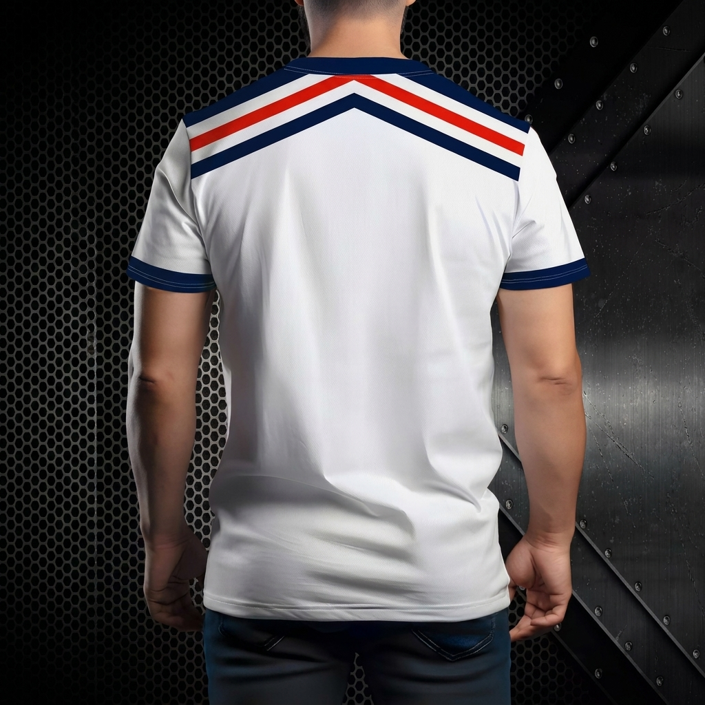 Komfortabel polyester England fotball t-skjorte for menn. Ideell for sport, casual bruk og landslagssupportere.