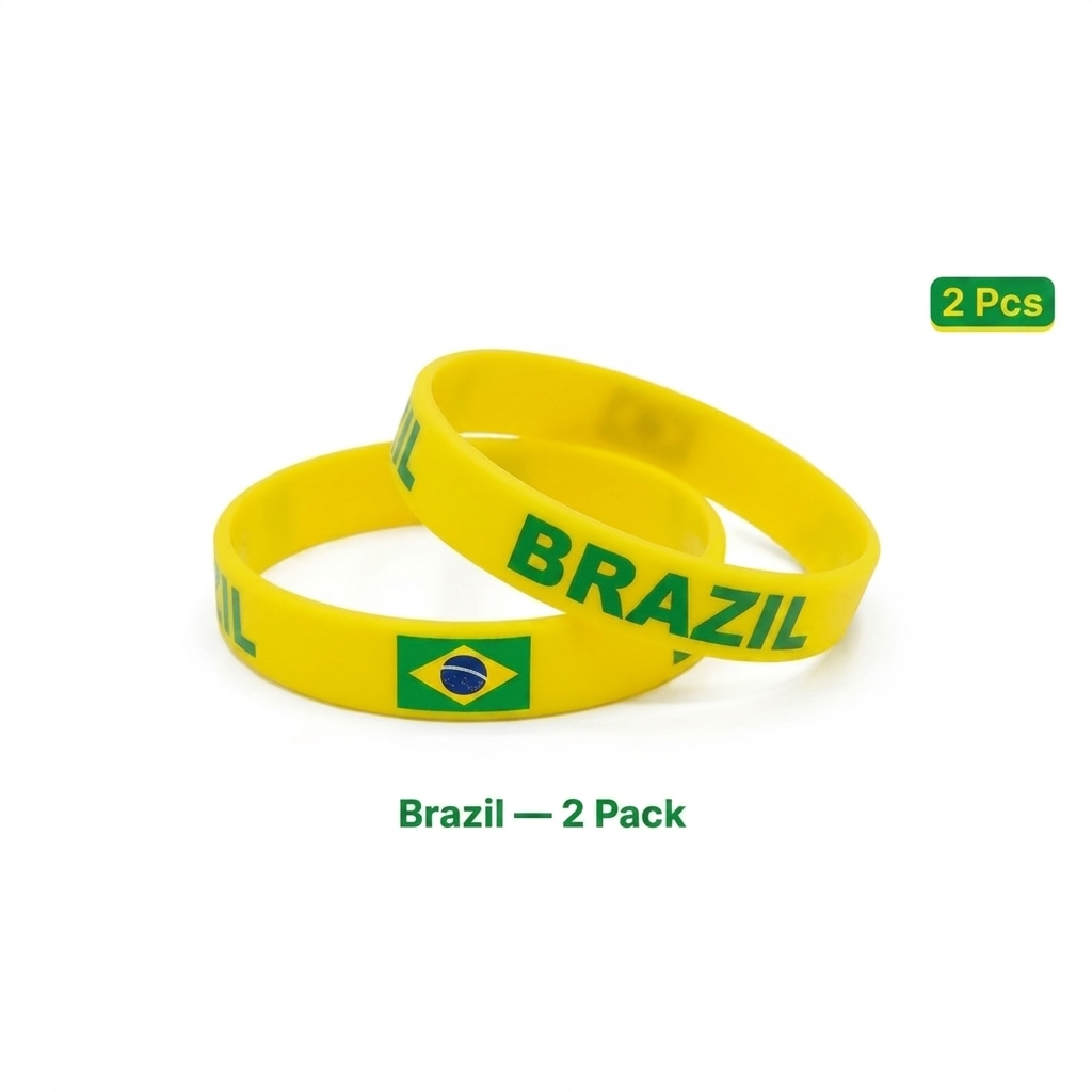 Nasjonale fotball armbånd for WC2026. Perfekt fanutstyr for å feire landslaget og vise din stolthet som supporter.