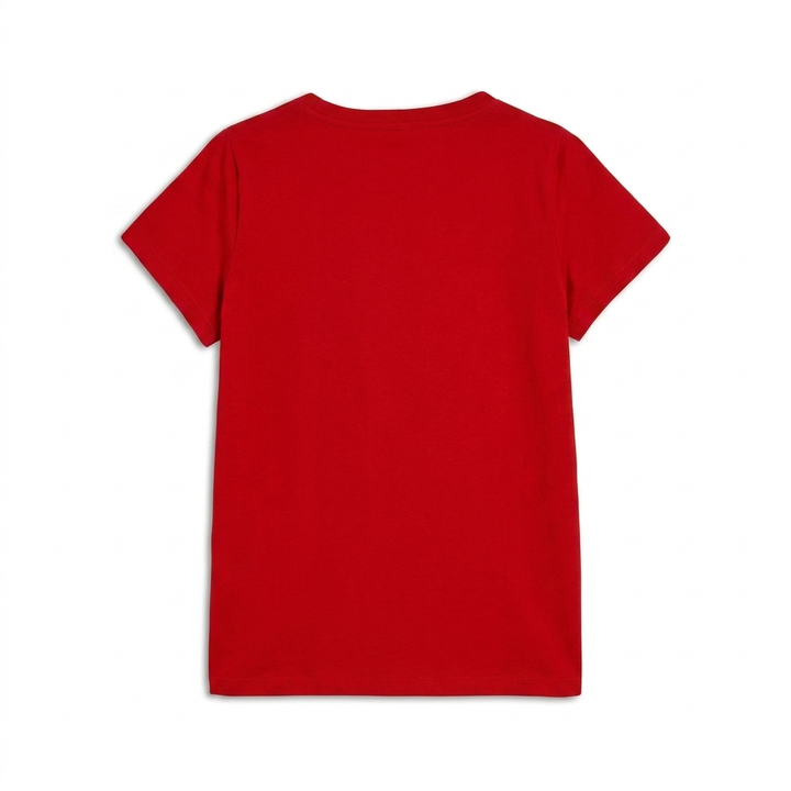Sporty kvinners T-skjorte med England-inspirert design. Ideell for fotballentusiaster, fritid og sommerbruk.