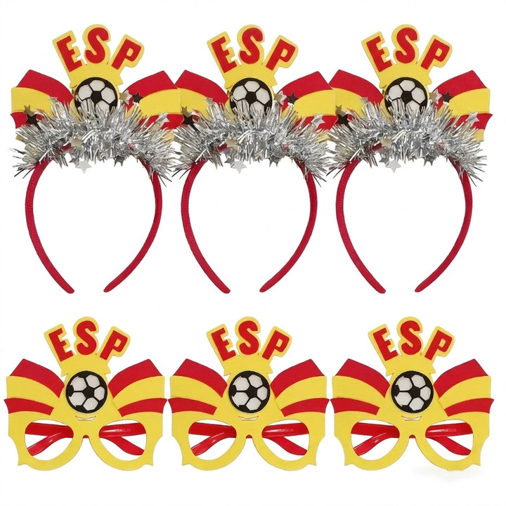 Vis lagånd med dette unisex fotball hårbåndet. Perfekt supporter tilbehør for WC2026 kampdag.