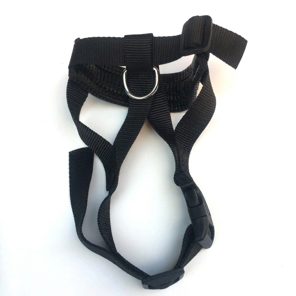 Praktisk, justerbar hundemunnkurv i nylon. Perfekt for kontroll, bjeffekontroll og hindring av biting.