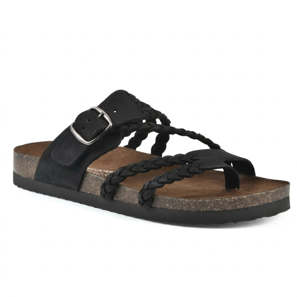 Komfortable vevde flate sandaler. Perfekt for kvinner som ønsker stil og komfort for sommeren, hverdag og ferie.