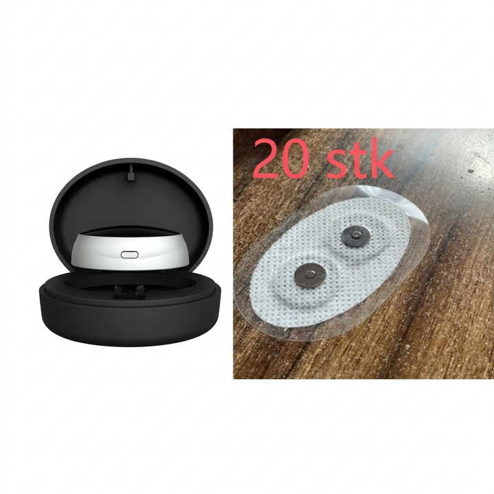 Komfortabel snorkehjælp forbedrer åndedræt og søvn. Diskret design, ideell for nattbruk og velvære.